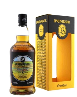 Springbank 2024 December release Local Barley 8 yr Single Campbeltown Malt Whisky 58,1%